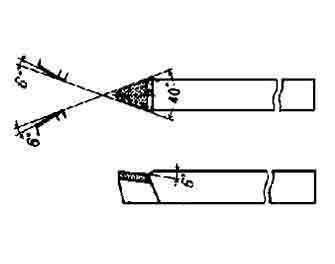 IMPA手冊(cè) 編號(hào)63276433-42型超硬尖端車刀(圖1)