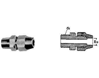 IMPA手冊(cè) 編號(hào)733622黃銅接管器（直螺絲端）(圖1)