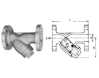 IMPA手冊 編號752470Y型過濾器(圖1)