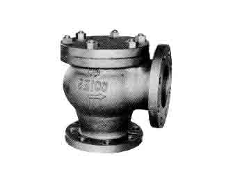 IMPA手冊(cè) 編號(hào)751324船用鑄鐵5kgf/c㎡揚(yáng)舉止回覆蓋式球型及角型(圖1)