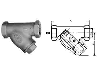 IMPA手冊 編號752446Y型過濾器(圖1)