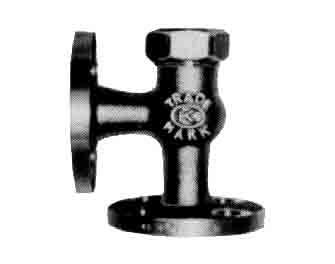 IMPA手冊(cè) 編號(hào)751348船用青銅5kgf/c㎡揚(yáng)舉止回覆蓋球型及角型閥(圖1)