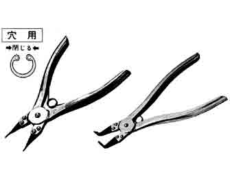 IMPA手冊(cè) 編號(hào)611822內(nèi)/外鎖卡簧鉗(圖1) IMPA手冊(cè) 編號(hào)611822內(nèi)/外鎖卡簧鉗(圖1)