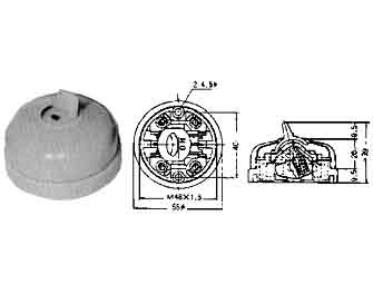 IMPA手冊(cè) 編號(hào)793002非水密瞬動(dòng)開關(guān)(圖1)