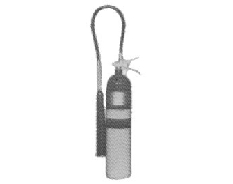 IMPA手冊(cè) 編號(hào)331043二氧化碳滅火器(圖1)
