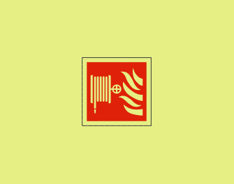IMPA手冊(cè) 編號(hào)336121發(fā)光防火器材標(biāo)志(圖1)
