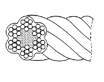 IMPA手冊 編號213322天線用電鍍乙烯鋼絲繩(圖1) IMPA手冊 編號213322天線用電鍍乙烯鋼絲繩(圖1)