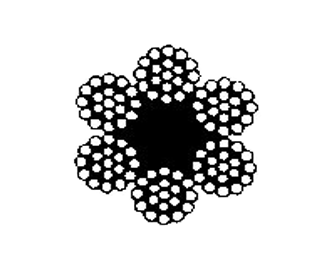 IMPA手冊 編號(hào)214041不銹鋼鋼纜6 x 19(圖1)