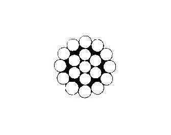 IMPA手冊(cè) 編號(hào)214005不銹鋼鋼纜1 x 19(圖1)