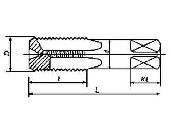 IMPA手冊 編號631484直管用絲攻(圖1)