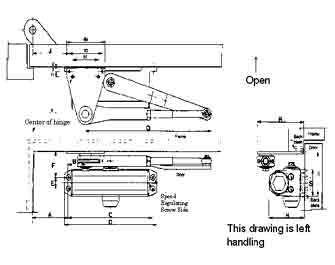 IMPA手冊 編號490640平行式可調(diào)開度閉門器(圖1) IMPA手冊 編號490640平行式可調(diào)開度閉門器(圖1)