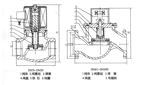 ZCM煤氣電磁閥外形結(jié)構(gòu)圖 ZCM煤氣電磁閥(圖2)