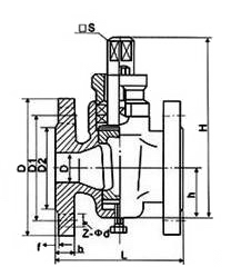 X43W,X13W二通旋塞閥(圖1) X43W,X13W二通旋塞閥(圖1)