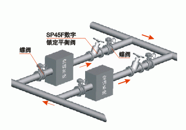 SP45F數(shù)字鎖定靜態(tài)平衡閥安裝示意圖 SP45F數(shù)字鎖定靜態(tài)平衡閥(圖3)
