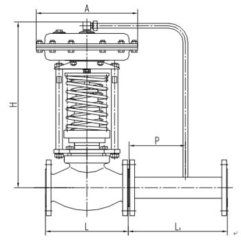 船用自力式壓力調(diào)節(jié)閥(圖1) 船用自力式壓力調(diào)節(jié)閥(圖1)