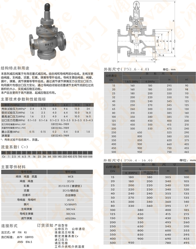 蒸汽減壓閥(圖6)